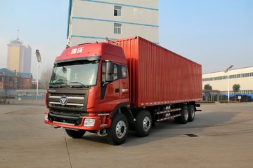 福田 瑞沃中卡 300马力 8X4 9.5米厢式载货车(BJ5315XXY-2) 卡车图片