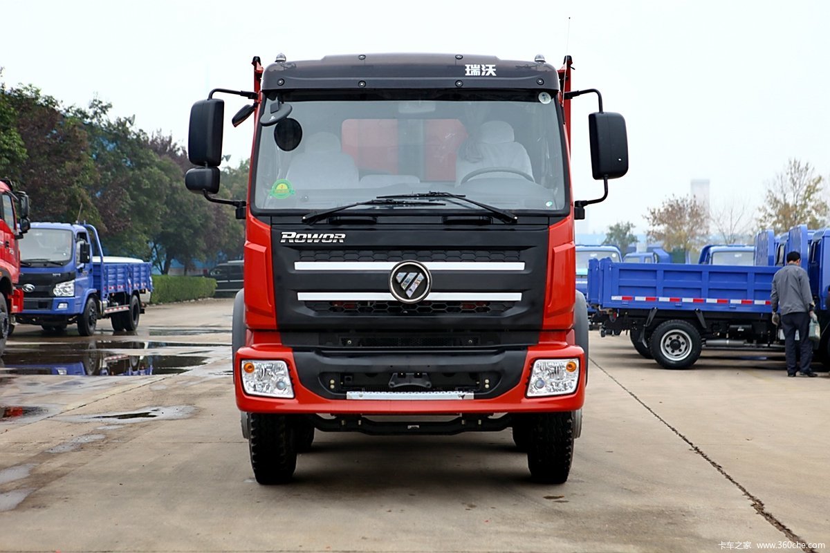 【圖】福田瑞沃重型 336馬力 8x4 8米自卸車_實拍圖片_280913_卡車之