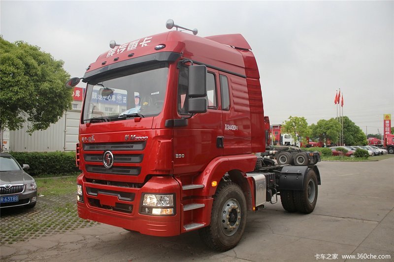 【图】陕汽重卡 德龙新m3000 轻量化版 290马力 4x2牵引车(sx4186gn36