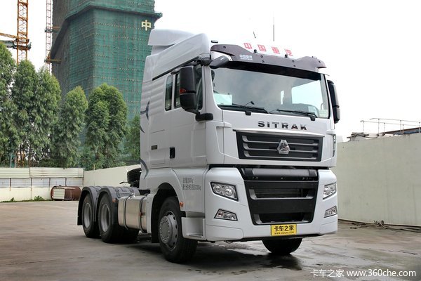 中国重汽 汕德卡SITRAK C7H重卡 480马力 6X4牵引车(ZZ4256V324HE1B)