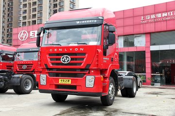 上汽红岩 杰狮M100重卡 390马力 4X2牵引车(CQ4185HTG361C)