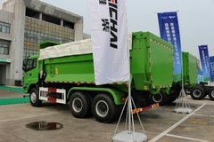 福田 欧曼ETX 9系重卡 336马力 6X4 5.8米新型环保渣土车
