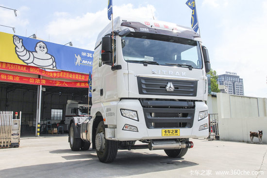 中国重汽 汕德卡SITRAK C7H重卡 400马力 4X2牵引车(ZZ4186V361HE1H)