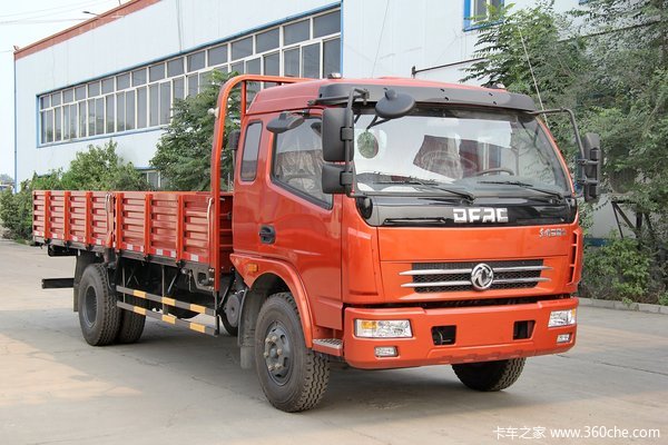 东风 多利卡D8 160马力 4X2 6.2米排半栏板载货车(EQ1130L8BDF)