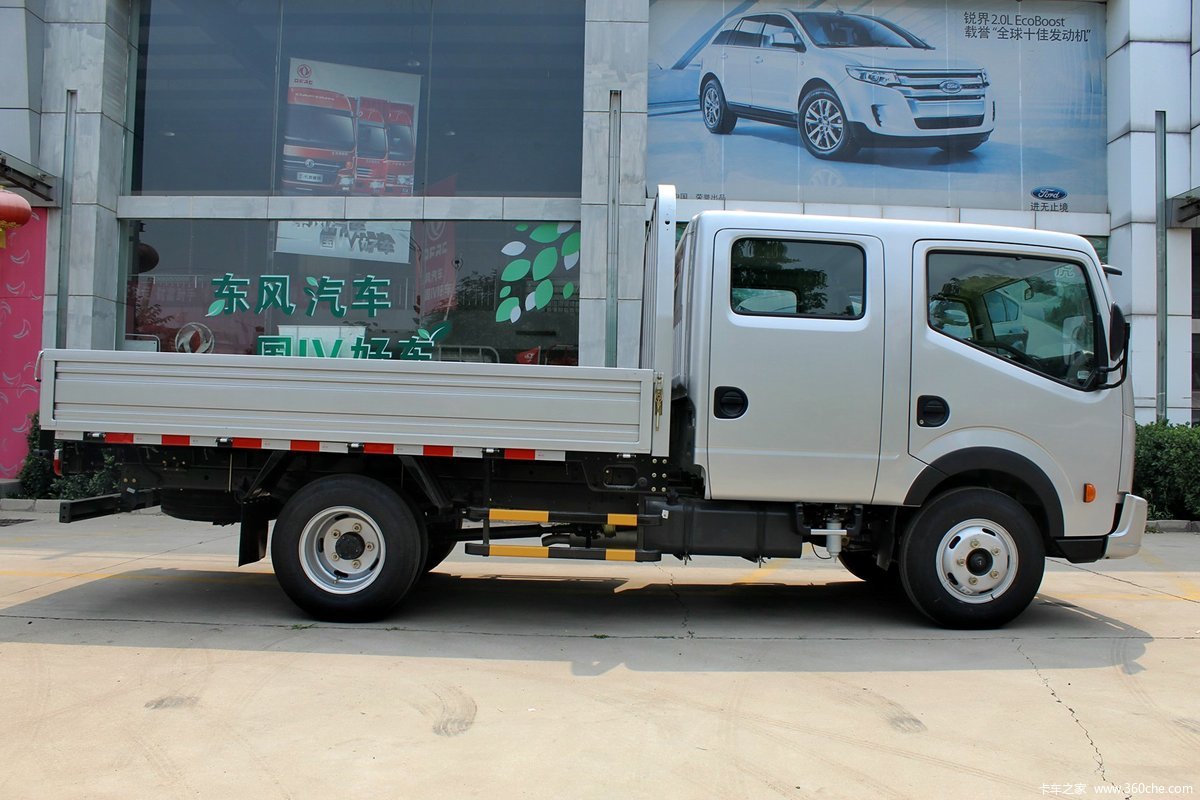 2米双排栏板轻卡(eq1040d9bdd)>外观>东风 凯普特n280 130马力 3.