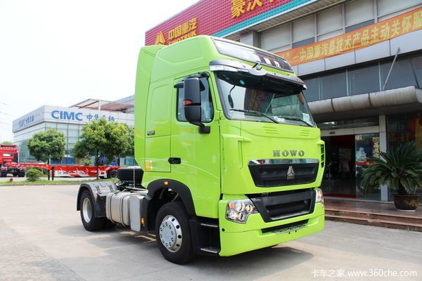 中国重汽 HOWO T7H重卡 440马力 4X2牵引车(ZZ4187V361HD1)
