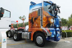 中国重汽 汕德卡SITRAK C7H重卡 440马力 6X2R牵引车(彩绘后提升桥)(ZZ4256V323HD1)