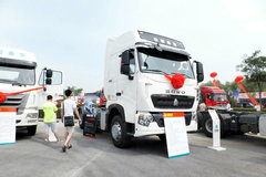 中国重汽 HOWO T7H重卡 440马力 6X4牵引车(白色)(ZZ4257V324HD1B)