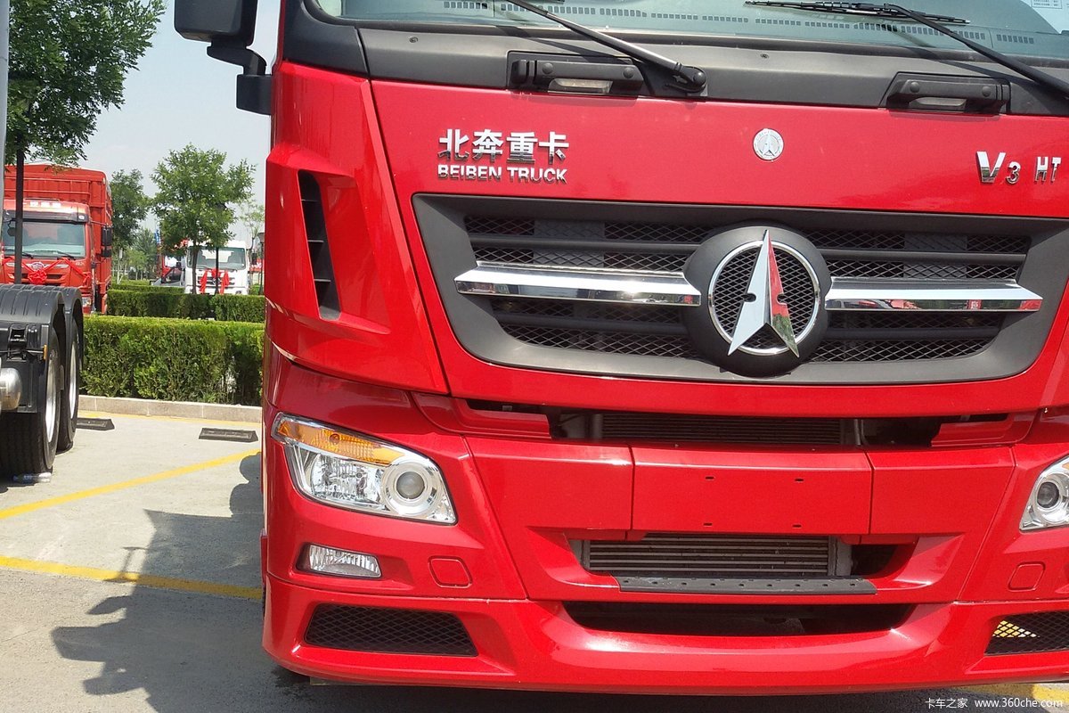 【圖】北奔 v3ht重卡 430馬力 6x2牽引車(中提升橋)_實拍圖片_300700