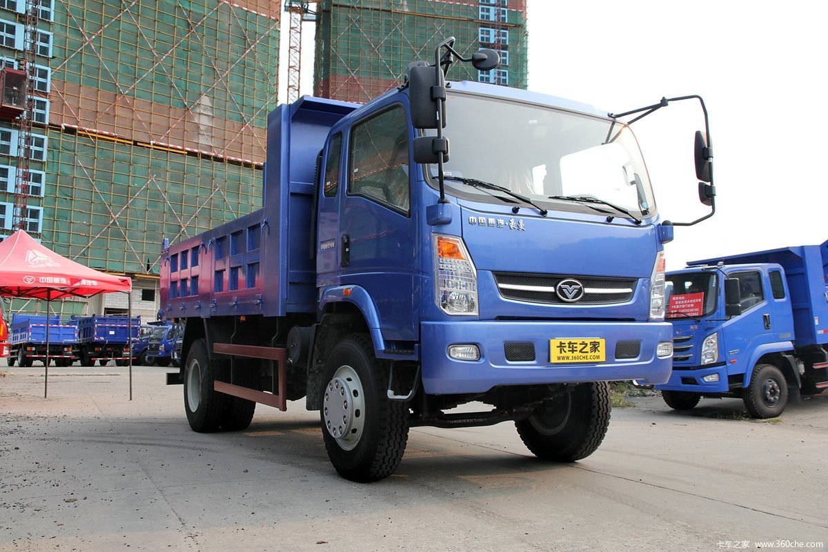 中国重汽 豪曼H3 160马力 4X2 4.2米自卸车(457D后桥)