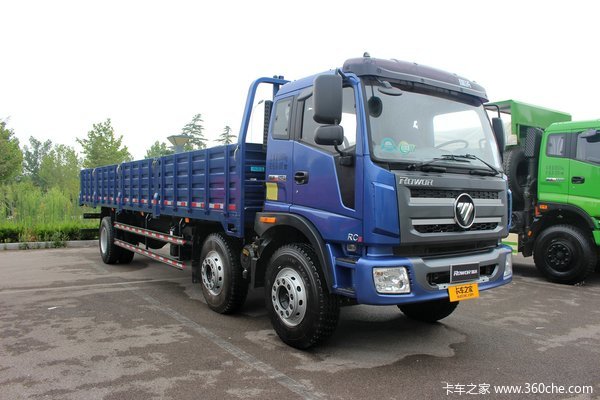 福田 瑞沃中卡 132马力 4X2 5.8米排半栏板载货车(速比:6.833)(BJ1135VJPFG-2)