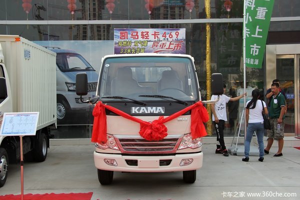 凯马 金运卡 88马力 汽油/CNG 3.26米单排厢式轻卡(KMC5036XXYA26D4)