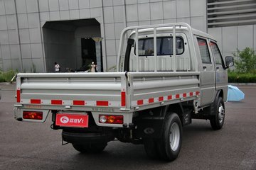 福田时代驭菱v118l68马力柴油双排栏板微卡bj1030v5aa4x3