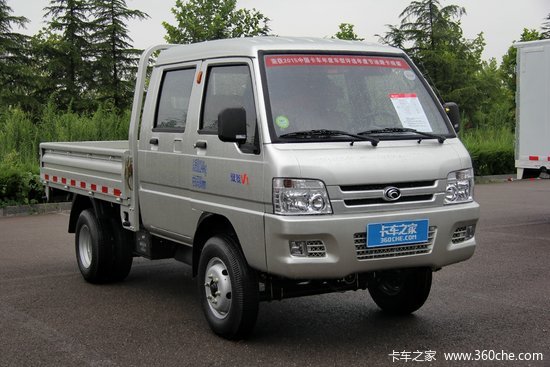 福田时代 驭菱V1 1.9L 68马力 柴油 2.5米双排栏