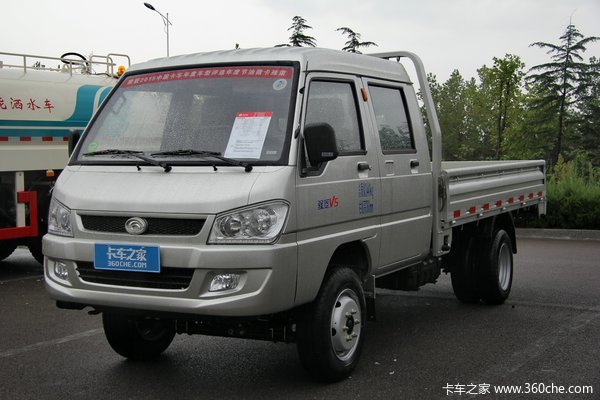 福田时代 驭菱VQ1 1.2L 86马力 汽油 双排栏板微卡(半承载)(BJ1030V4AV4-S6)