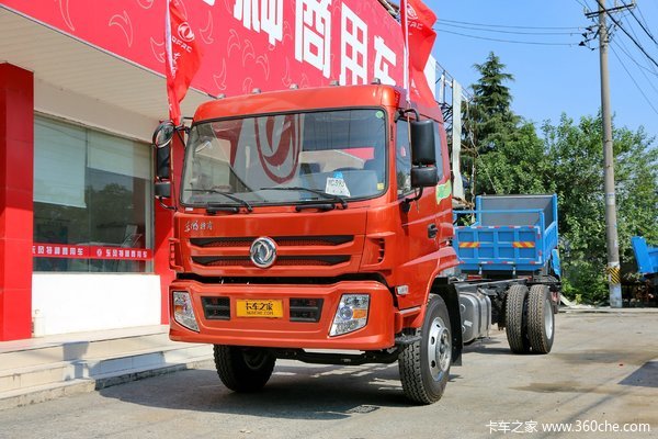 东风特商 中卡 160马力 6.75米排半载货车底盘(EQ1166GF)