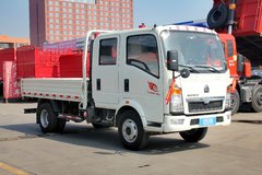 中国重汽HOWO 悍将 102马力 3.2米双排栏板轻卡(ZZ1047D3413D542)