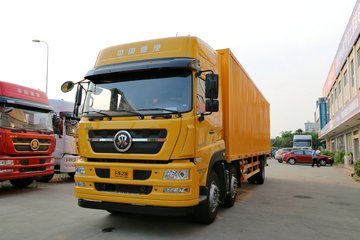 中国重汽 斯太尔DM5G重卡 310马力 6X2 9.6米厢式载货车(ZZ5203XXYM60HGE1)