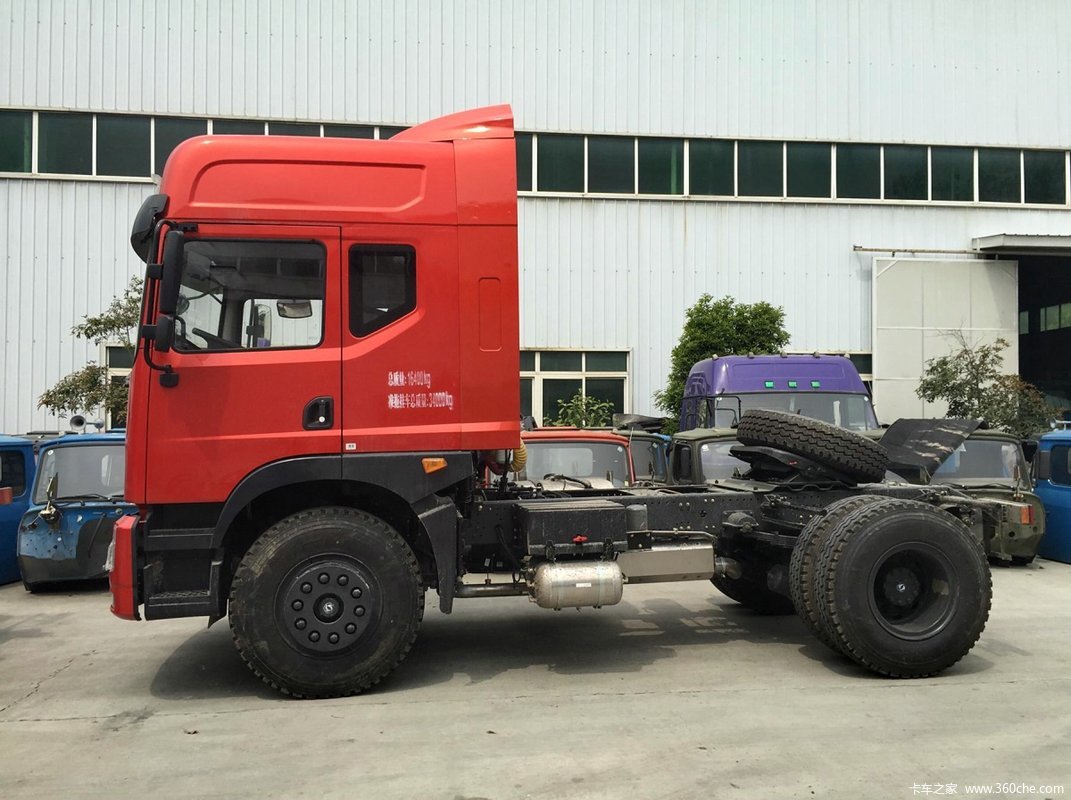 【图】东风创普 重卡 310马力 4x2高顶牵引车(eq4163wz4g)_实拍图片