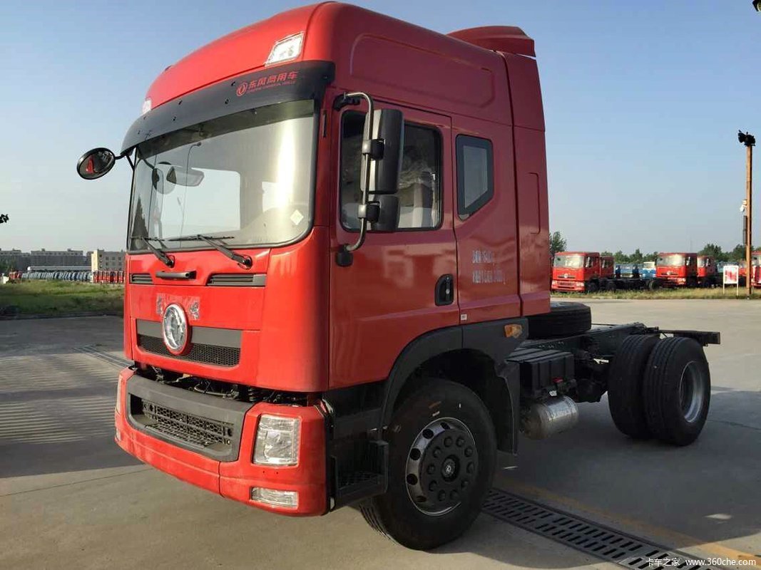 【图】东风创普 重卡 310马力 4x2高顶牵引车(eq4163wz4g)_实拍图片