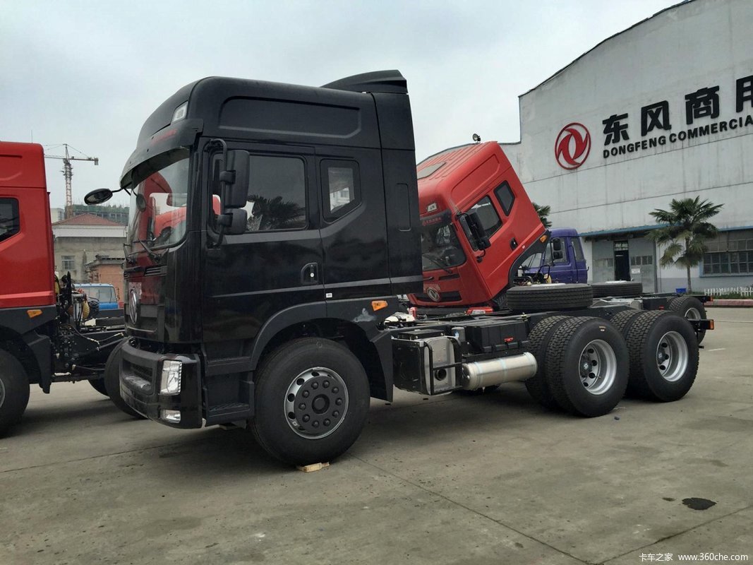 【图】东风创普 重卡 340马力 6x4牵引车(eq4256wz4g)_实拍图片
