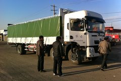 东风创普 重卡 210马力 6X2 9.6米仓栅式载货车(EQ5250CCYGZ4D1)