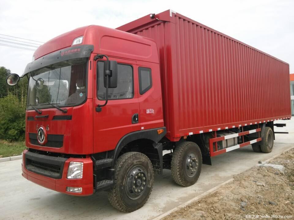 东风新疆(原创普) 重卡 210马力 6X2 9.6米厢式载货车
