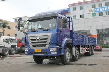 中国重汽 豪瀚J7B重卡 310马力 8X4 9.5米栏板载货车(ZZ1315N4663D1)