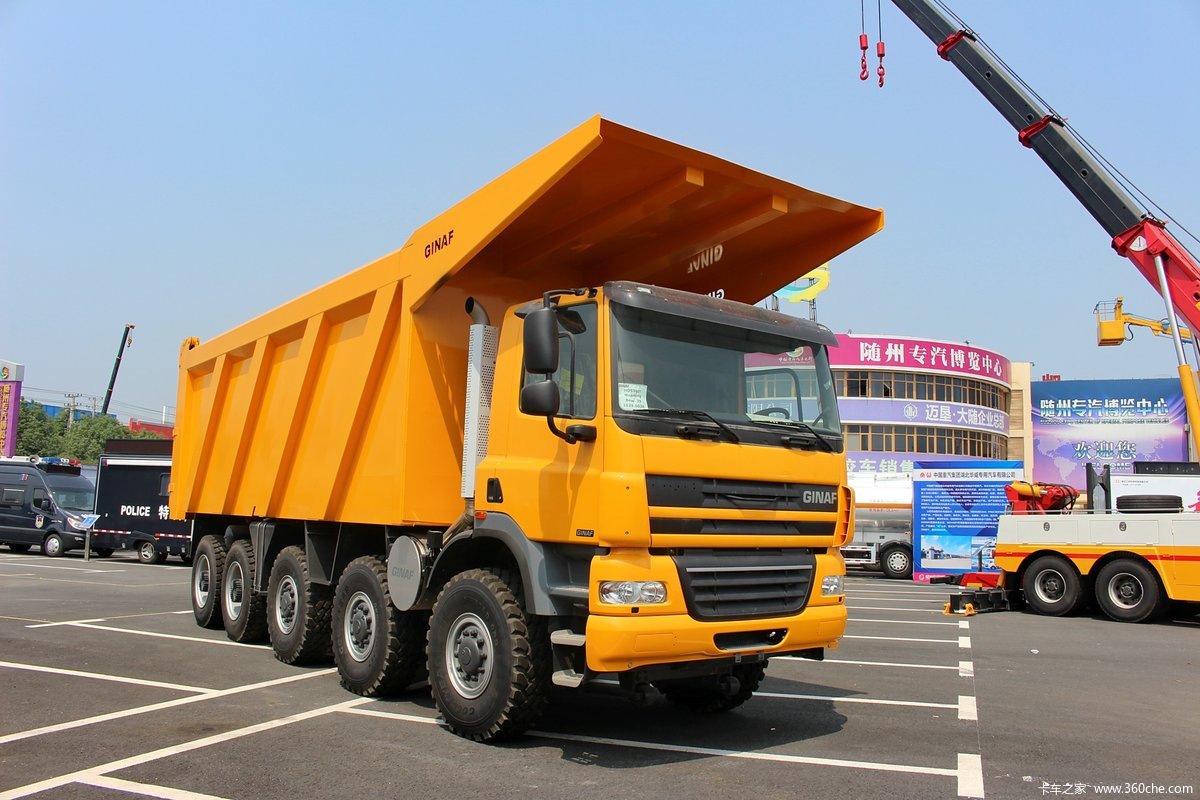 【图】湖北新楚风 460马力 10x6 矿用自卸车_实拍图片_318074_卡车之