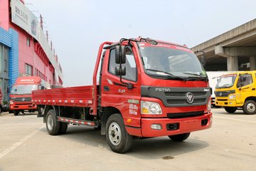 福田 欧马可3系 156马力 5.2米排半栏板载货车(BJ1099VEJED-F1)