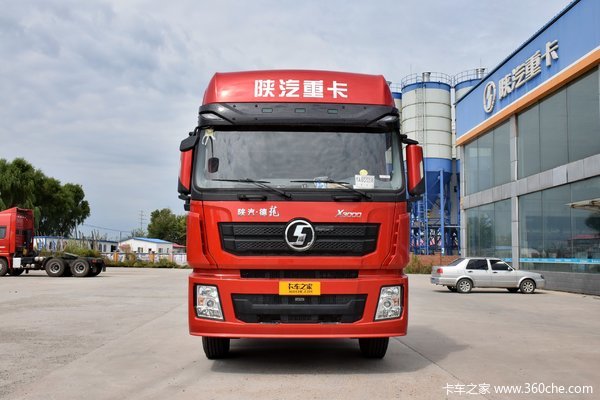 陕汽重卡 德龙X3000 400马力 6X4 LNG牵引车(13T后桥)(SX42584U384TL)