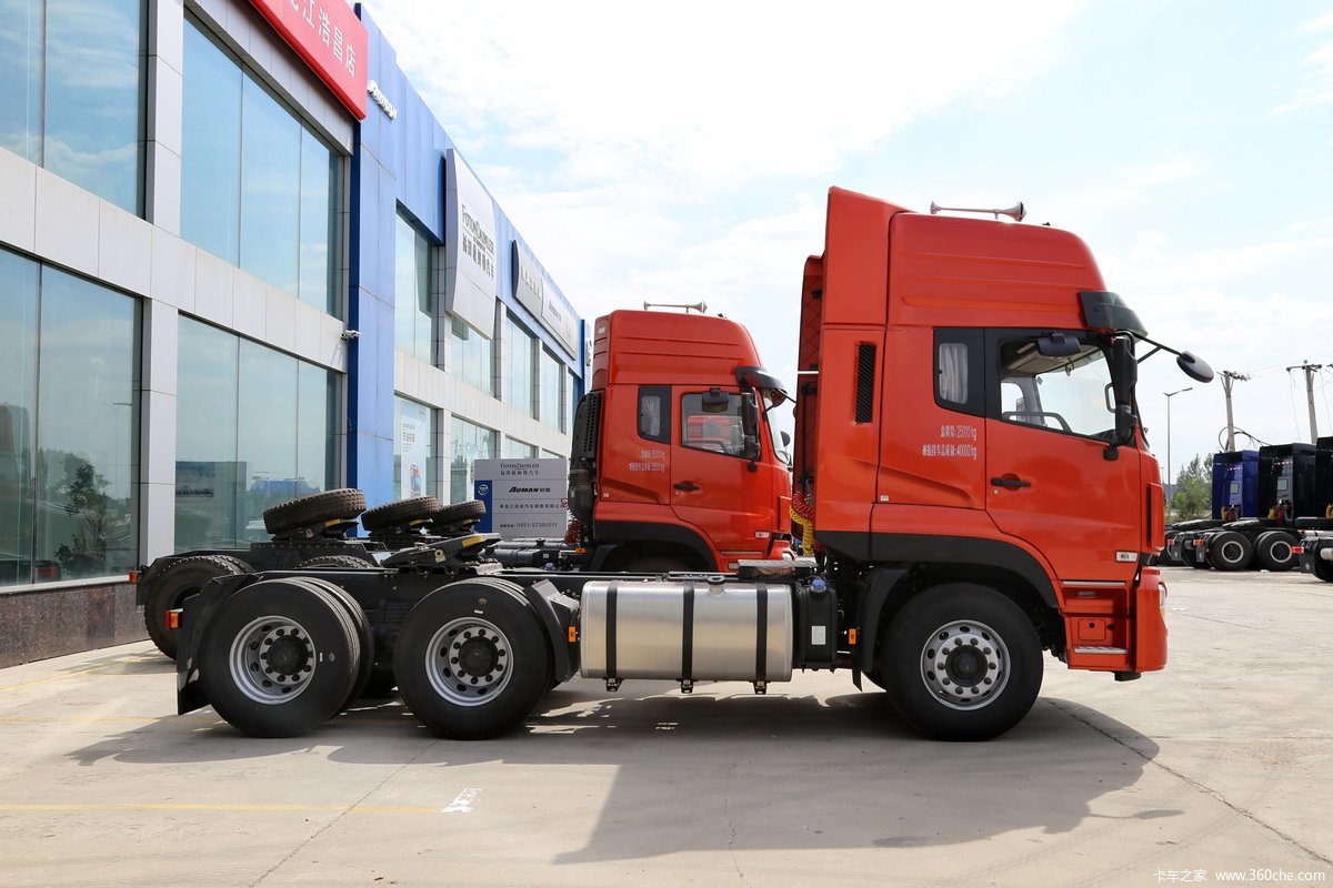 【图】东风商用车 天龙重卡 420马力 6x4牵引车(dfl4251ax16)_实拍