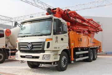 福田 欧曼ETX 3系 190马力 4X2 混凝土泵车(BJ5133THB-XA)