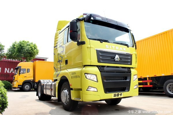 中国重汽 汕德卡SITRAK C7H重卡 400马力 4X2牵引车(ZZ4186V361HD1B)