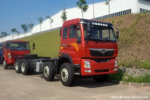 中国重汽 豪曼H5 280马力 8X4 6米自卸车(ZZ5318ZLJM60EB1)