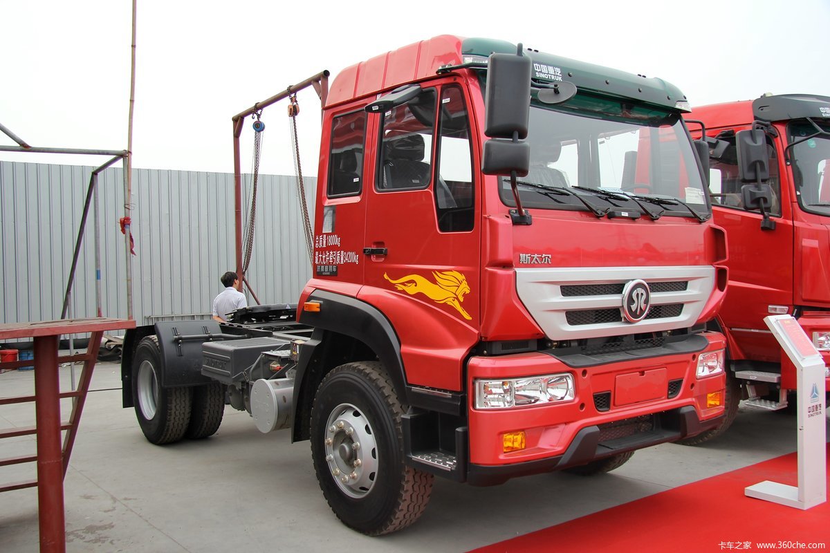 【图】中国重汽 斯太尔m5g重卡 280马力 4x2牵引车(zz4181n361gd1)