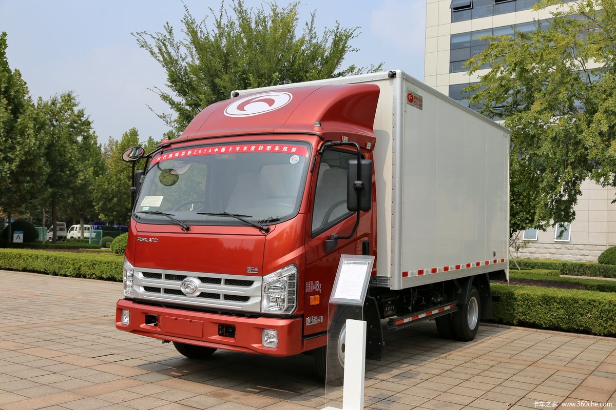 1米单排厢式轻卡(bj5043xxy-b2)_实拍图片_328448_卡车之家