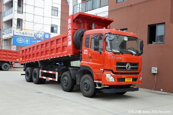 东风商用车 大力神重卡 420马力 8X4 7.8米自卸车(DFL3318A12)