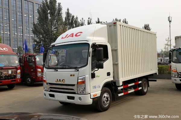 江淮 帅铃K330 141马力 4.12米单排厢式轻卡(HFC5080XXYP71K1C2)