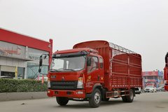 中国重汽HOWO 统帅 154马力 5.75米排半仓栅式载货车(ZZ5147CCYH451CE1)