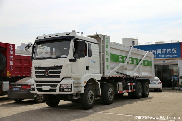 陕汽重卡 德龙新M3000 290马力 8X4 7.6米自卸车(压裂砂罐车)(SX3316HR406)