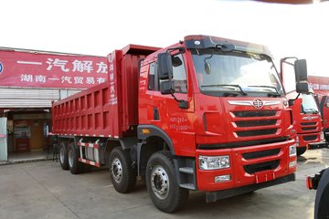 青岛解放 悍V重卡 290马力 8X4 5.8米自卸车(CA3310P1K2L2T4E5A80)