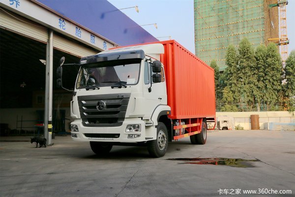 中国重汽 豪瀚J5G中卡 标载版 210马力 4X2 8米厢式载货车(ZZ5185XXYH7113E1)