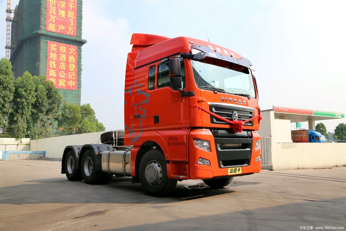 【图】中国重汽 汕德卡sitrak c7h重卡 540马力 6x4牵引车(zz4256v324
