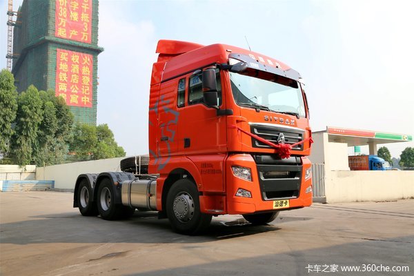 中国重汽 汕德卡SITRAK C7H重卡 540马力 6X4牵引车(高顶)(ZZ4256V324HE1B)