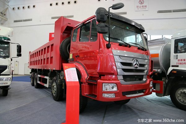 中国重汽 豪瀚J7B 340马力 8X4 5.8米自卸车(ZZ3315N2866E1)