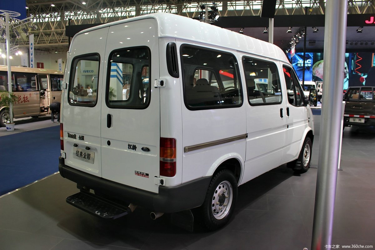 【图】江铃汽车 经典全顺 170马力 封闭厢式货车(长轴)_实拍图片