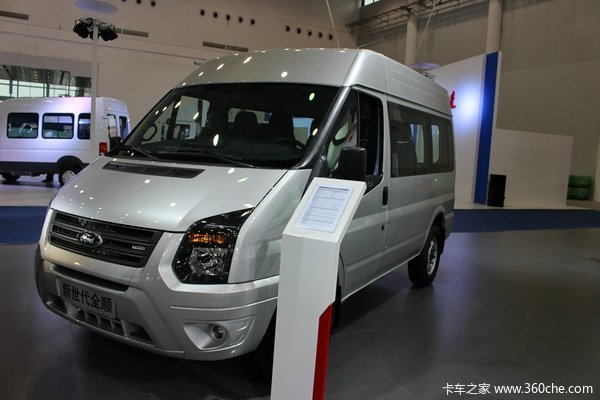 江铃汽车 全新新世代全顺 标准型 156马力 封闭厢式货车(短轴)