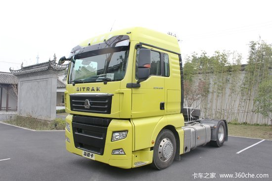 中国重汽 汕德卡SITRAK C7H重卡 440马力 4X2牵引车(ZZ4186V361HE1B)