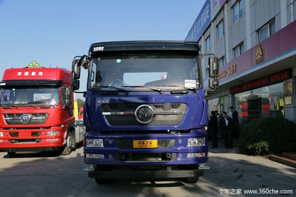 中国重汽 斯太尔DM5G重卡 340马力 8X4 9.6米栏板载货车(半高顶)(ZZ1313N466GE1)